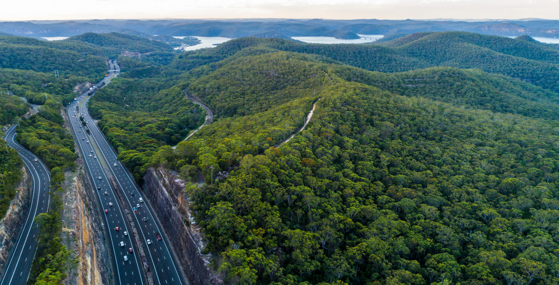 Pacific,Highway,At,Berowra,,Sydney,,Australia